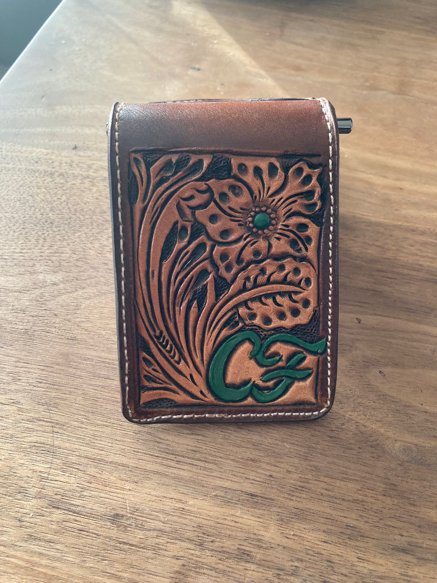 Custom Floral Money Clip
